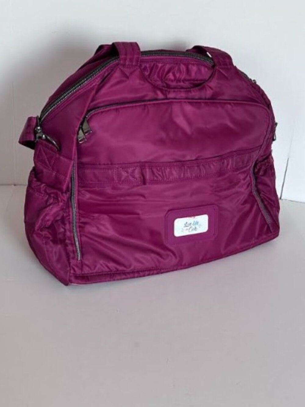 Lug Pontoon 2 Overnight Bag Raspberry Berry Red - Picture 13 of 14